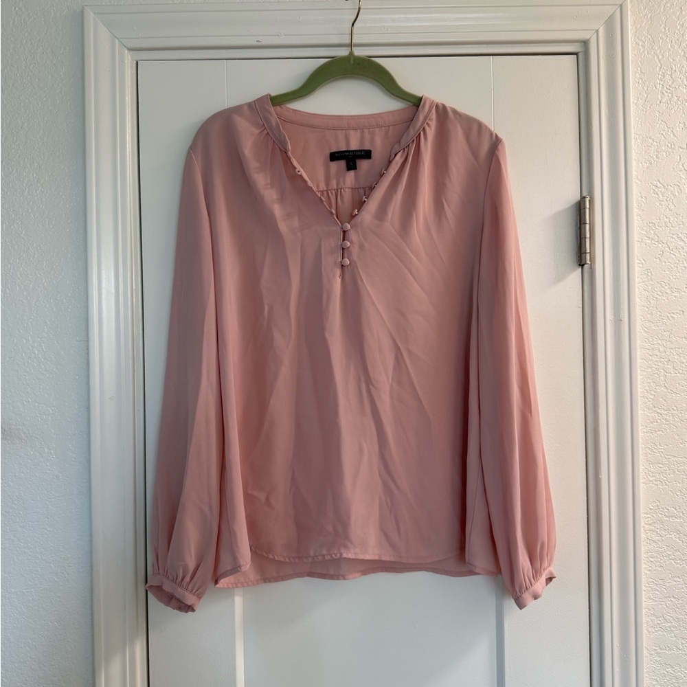 Banana Republic Pink Blouse